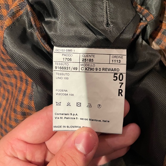 Selling my Corneliani Double breasted blazer. - Picture 4 of 4